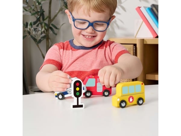 Fisher Price Wood Small Vehicles Pack