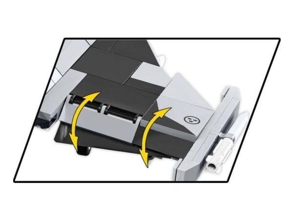 COBI Saab JAS 39 Gripen E, Byggesett, 7 år, 480 stykker