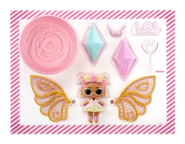 L.O.L. Surprise! Fairy Tots Asst in PDQ, Pieni nukke, Naaras, 4 vuosi/vuosia, Monivärinen