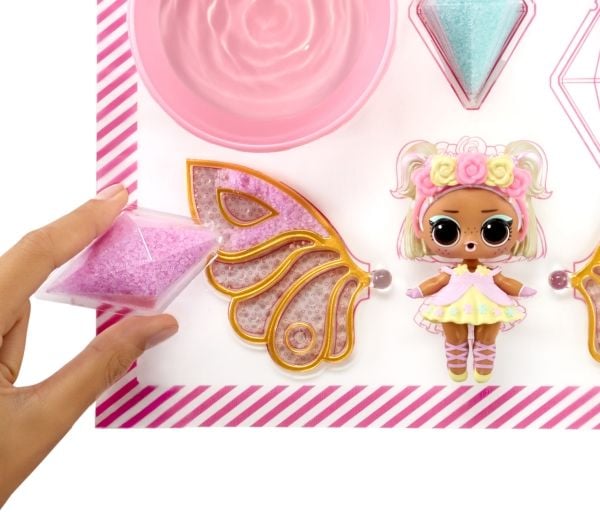 L.O.L. Surprise! Fairy Tots Asst in PDQ, Pieni nukke, Naaras, 4 vuosi/vuosia, Monivärinen