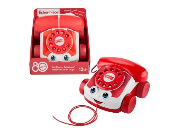 Fisher Price Mattel 80th Chatter Phone