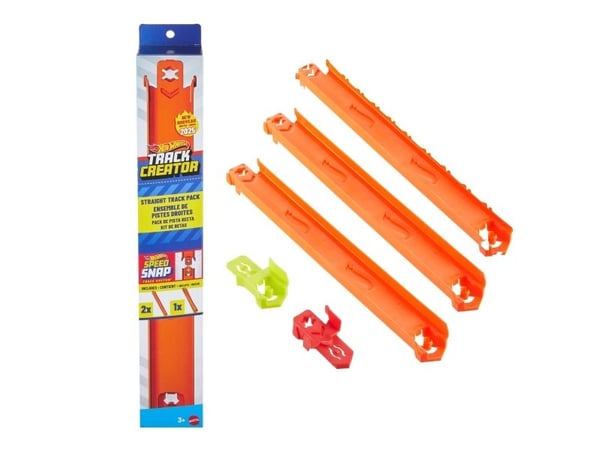 Hot Wheels Track Creator Straight Track Pack