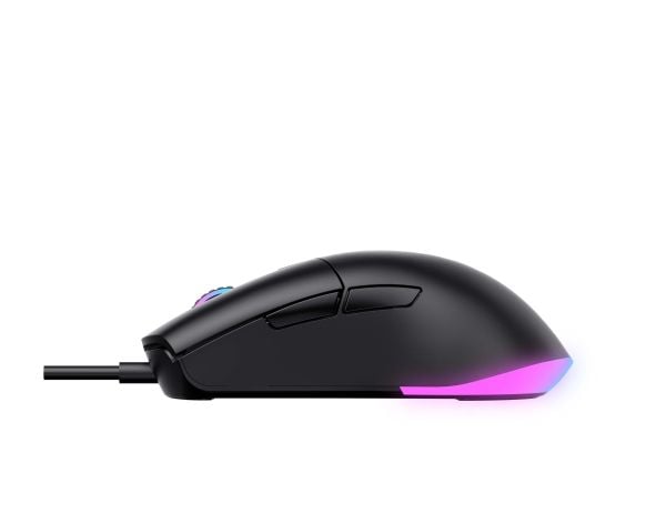 Havit MS1038, Ambidextrous, Optisk, USB Type-A, 8000 DPI, Svart