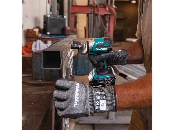 Makita DTD173Z, Iskuruuvain, Pistoolikahva, 1/4", musta, Sininen, 3600 RPM, 1100 RPM