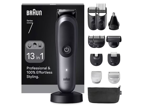 Braun All-in-One Series 7 AIO7560 - Trimmer - trådløs - romgrå