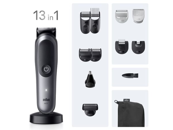 Braun All-in-One Series 7 AIO7560 - Trimmer - trådløs - romgrå