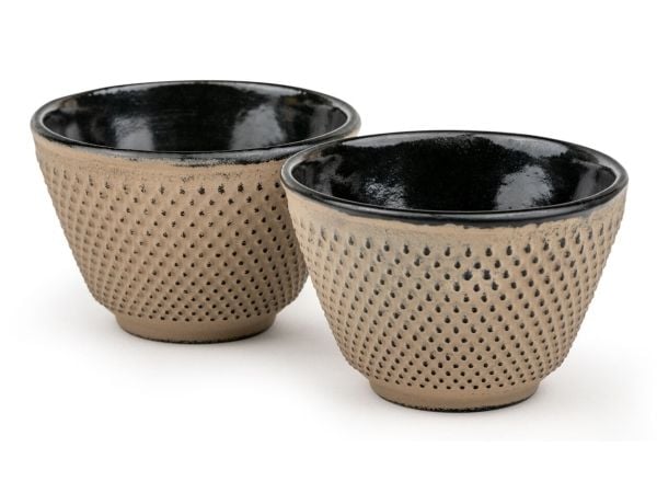 Bredemeijer 153097, Sett, Beige, Sort, Støpejern, Kopp, Te, 2 stykker