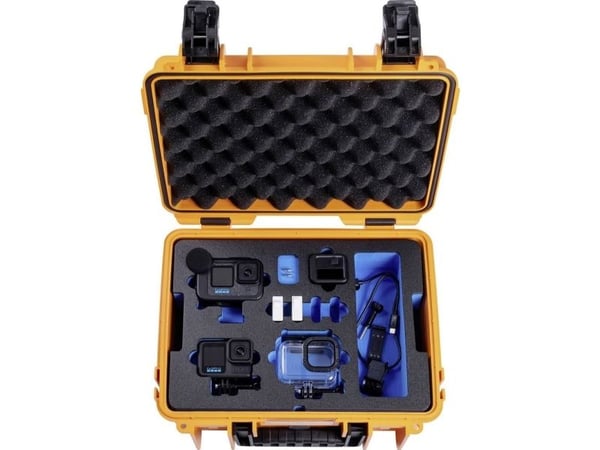 B & W International transportkoffert 11.7 l (L x B x H) 365 x 295 x 170 mm Orange PP.117.O.GoPro13