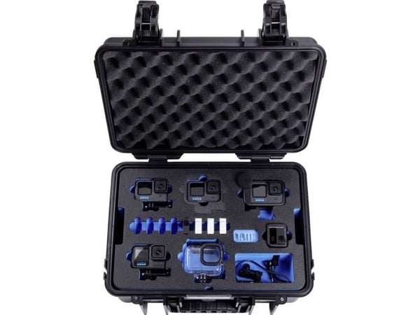 B & W International transportkoffert 16.6 l (L x B x H) 420 x 325 x 180 mm Sort PP.166.B.GoPro13