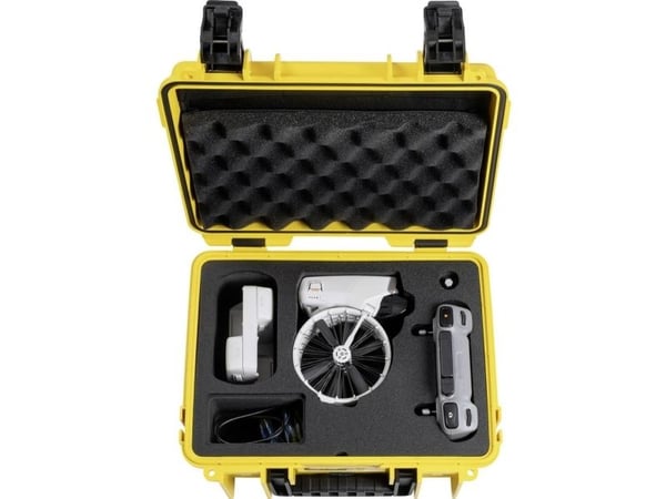 B&W Cases PP.117.Flip, Hård veske, Gult, Polypropylen (PP), Monokromatisk, 11,7 l, -30 - 80 °C