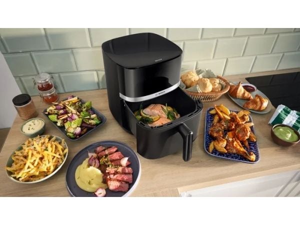 Bosch Serie 4 MAFS2462B, Varmluftsfrityr, 6,1 l, 40 °C, 200 °C, 4 person(er), Single/enkelt
