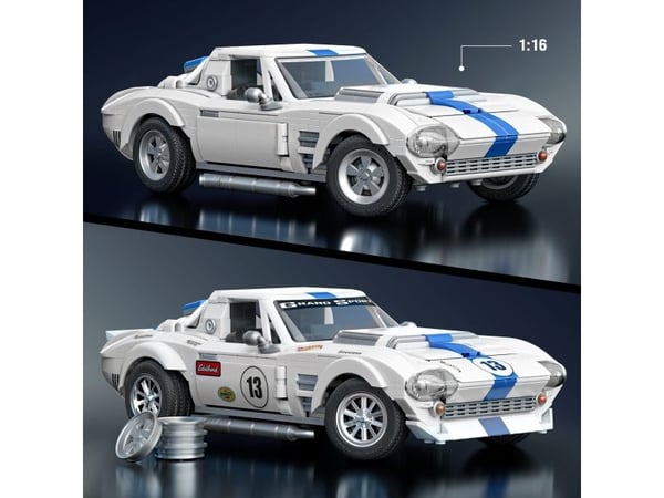 Hot Wheels Brick Shop Elite Series Corvette Sport
