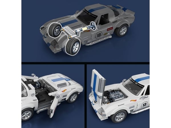 Hot Wheels Brick Shop Elite Series Corvette Sport