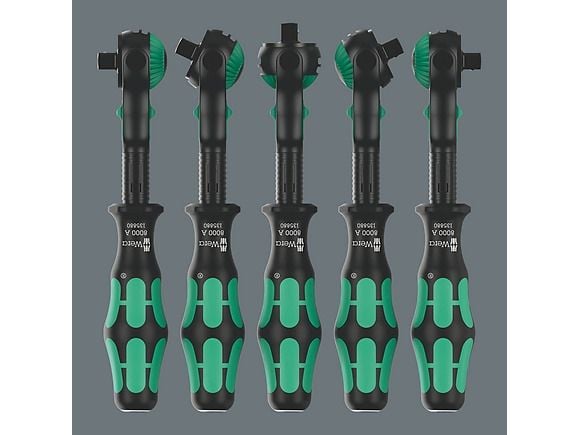 Wera 05135880001, 1 stykker, Sort, Grønn, Sort, Grønn, 1/4"