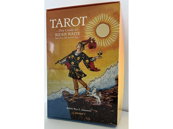 Tarot - din guide til Rider Waite-kortene SÆT (dk-bog & eng. kort) | Robbin Peer Zenius Johansson | Språk: Dansk