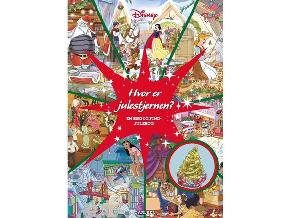 Var är julstjärnan? sök och hitta-julbok | Disney | Språk: Danska Var är julstjärnan? sök och hitta-julbok | Disney | Språk: Danska
