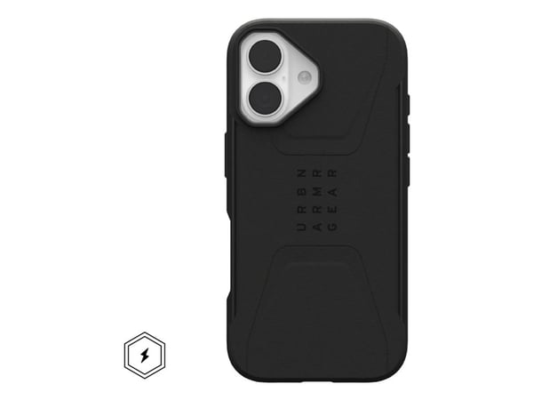 Urban Armor Gear 114547114040, Etui, Apple, iPhone 17, 16 cm (6.3"), Svart
