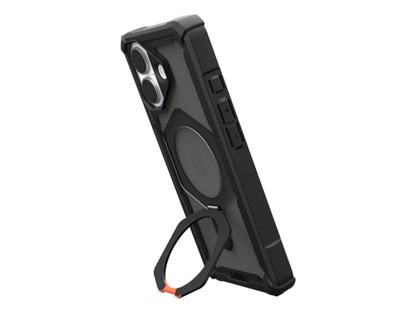 Urban Armor Gear 114526114097, Suojus, Apple, iPhone 17, 16 cm (6.3"), musta, Oranssi