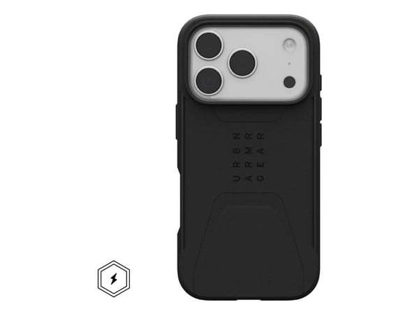 Urban Armor Gear 114545114040, Etui, Apple, iPhone 17 Pro, 16 cm (6.3"), Svart