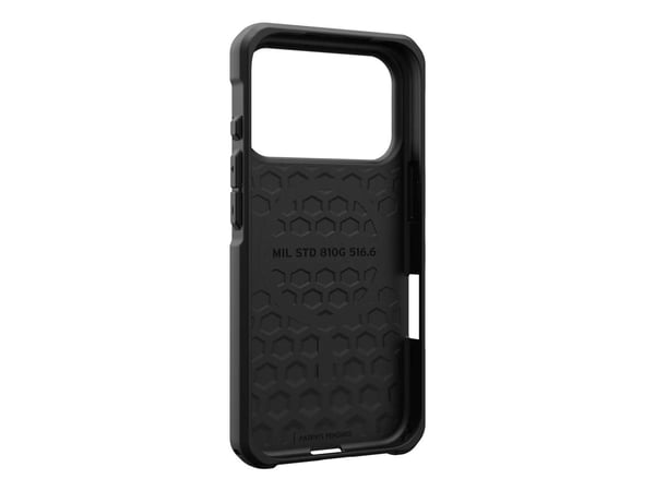 Urban Armor Gear 114517113955, suojakuori, Apple, iPhone 17 Pro, 16 cm (6.3"), musta, sininen