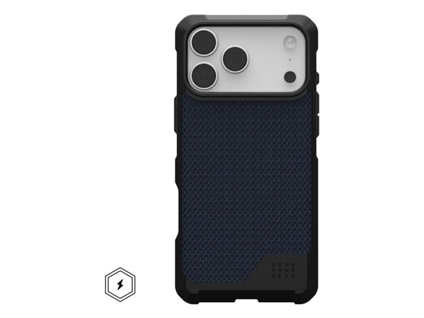 Urban Armor Gear 114518113955, Etui, Apple, iPhone 17 Pro Max, 17,5 cm (6.9"), Svart, Blå