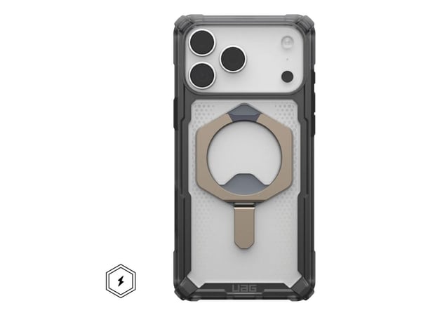 UAG iPhone 17 Pro Max Plasma XTE MagSafe - Tuhka/Titaani - UAG iPhone 17 Pro Max Plasma XTE MagSafe - Ash/Titaani