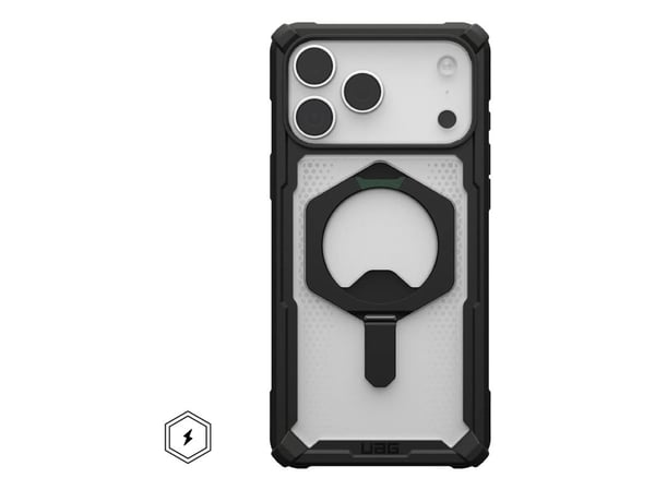 Urban Armor Gear 11452811404G, Etui, Apple, iPhone 17 Pro Max, 17,5 cm (6.9"), Svart, Gjennomsiktig
