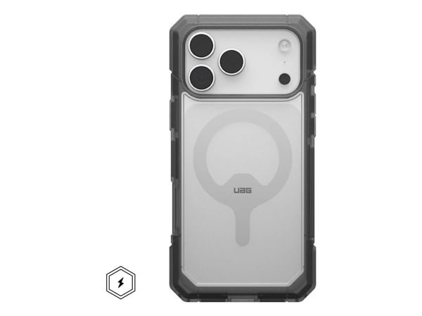 Urban Armor Gear 114522114G31, Etui, Apple, iPhone 17 Pro Max, 17,5 cm (6.9"), Aske, Gjennomsiktig