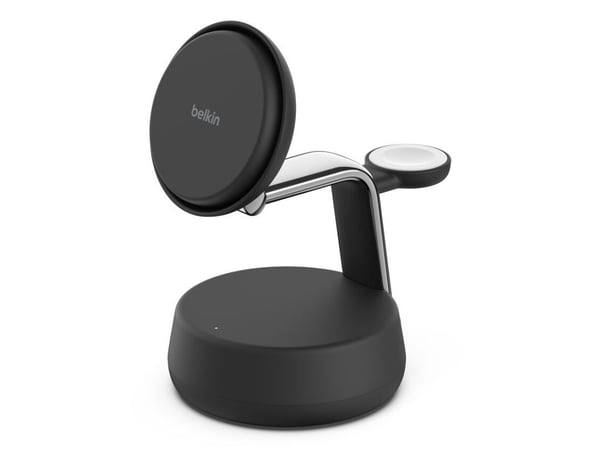 Belkin Qi2, Sisätila, USB, Langaton lataaminen, 1,5 m, musta