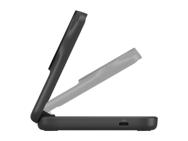 Belkin Qi2, Sisätila, USB, Langaton lataaminen, 1,5 m, musta