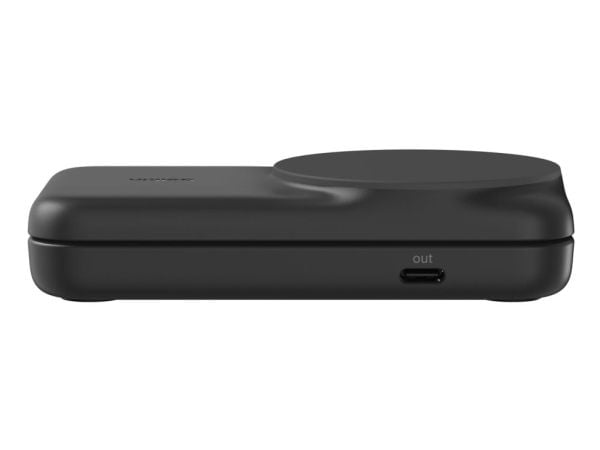 Belkin Qi2, Sisätila, USB, Langaton lataaminen, 1,5 m, musta