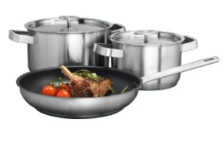 AEG A3SS, Rustfritt stål, Rustfritt stål, Rustfritt stål, Rustfritt stål, Rustfritt stål, Keramikk, Gass, Halogen, Induksjon, Forseglet plate