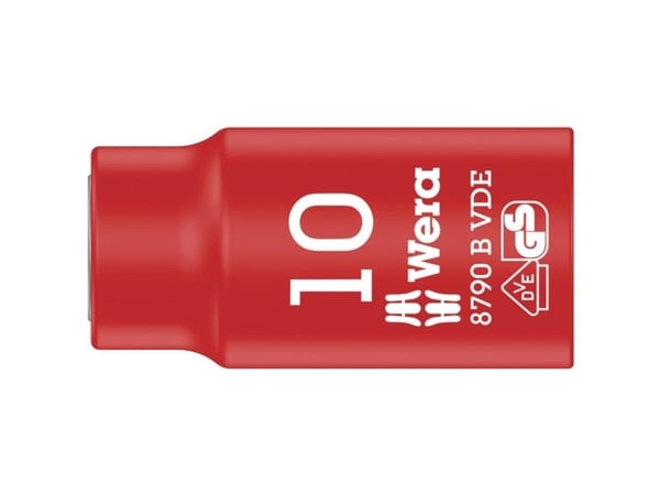 Wera 8790 B VDE 05004954001 Kuusiokolo VDE-pistorasia 10 mm 3/8 (10 mm)