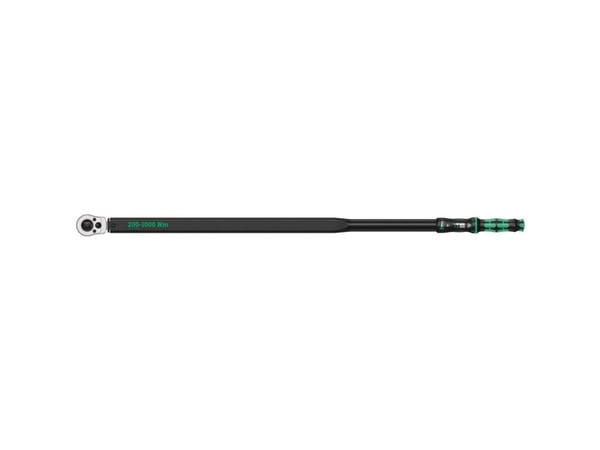 Wera Click-Torque E 1 Push R/L säädettävä momenttiavain myötä- ja vastapäivään tapahtuvaan kiristämiseen, 200-1000 Nm