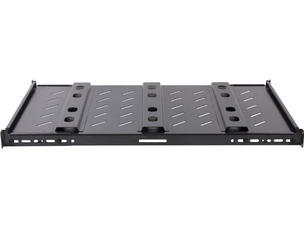 Rockstable RS19-SFH79, Rackhylle, Sort, SPCC, Stål, 100 kg, 1U, Oval