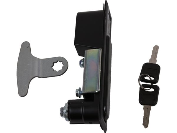 Rockstable RS19-SLOT-A, Låsenøkkel, Sort, 1 stykker