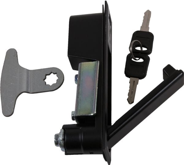Rockstable RS19-SLOT-A, Låsenøkkel, Sort, 1 stykker