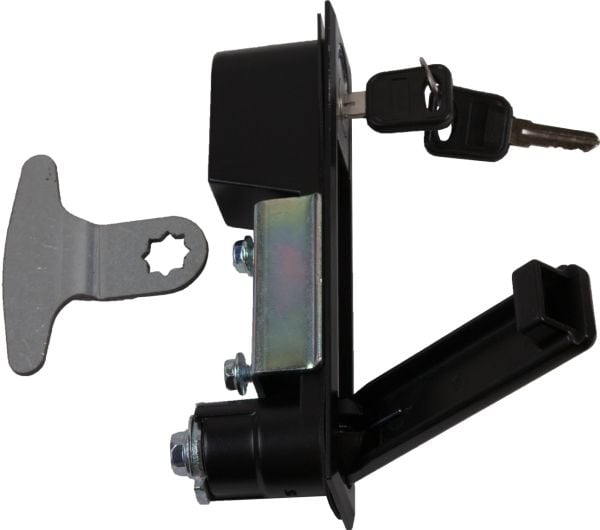 Rockstable RS19-SLOT-A, Låsenøkkel, Sort, 1 stykker