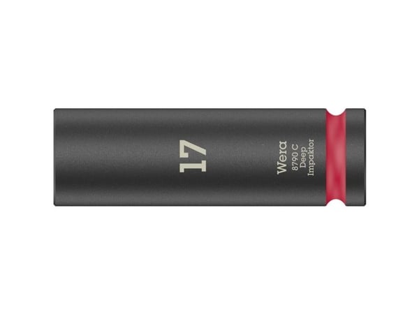 Wera 8790 C Impaktor Deep 05004834001 Unbrako hylsy 17 mm 1/2 (12,5 mm)