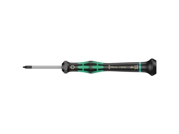 Wera 2067 Elektroniikka ja hienomekaniikka Torx-ruuvimeisseli Koko T 4 Terän pituus: 40 mm