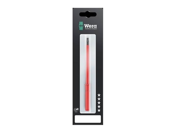 Wera KK 64 i Elektriker, Elektronik och finmekanik, VDE, Verkstad Unbrako Utbytbart blad 4 mm