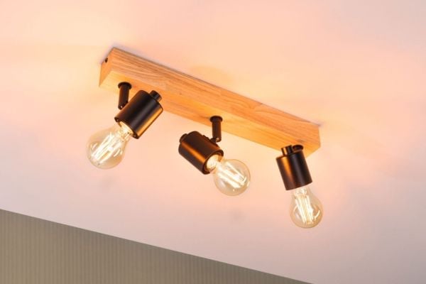 Paulmann 66772, Overflate spotlight, E27, 3 pære(r), LED, 60 W, Svart, Tre