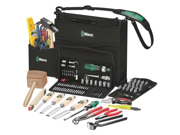 Wera 05134011001, Vannpumptenger, Kombinasjontang, Svart, Rød, Grønn, Metallisk, 370 mm, 345 mm, 140 mm, 7,49 kg