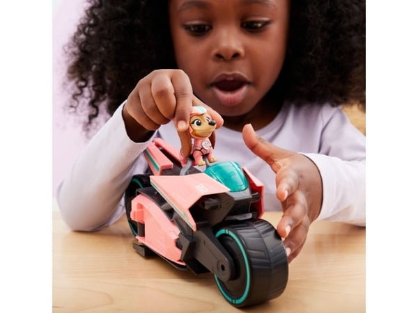 PAW Patrol PAW VHC FeatureLibertyVhclPPTMM INTL GML, Motorsykkel, PAW Patrol, 3 år, Plast, Svart, Rosa