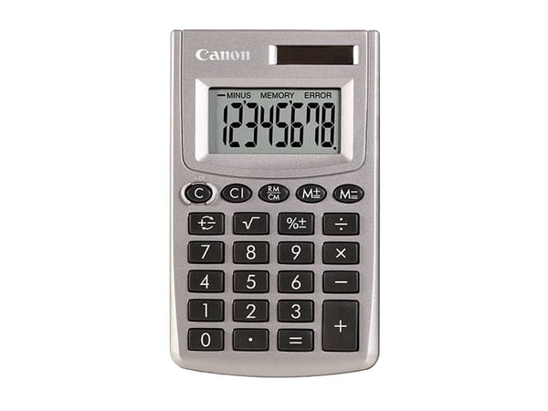 Canon LS-270L - Lommekalkulator - 8 sifre - solpanel, batteri