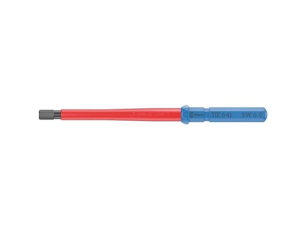 Wera Kraftform Kompakt VDE 64 i 6,0 x 157 mm TIE Sähköasentaja Unbrako Vaihdettava terä 6,0 mm
