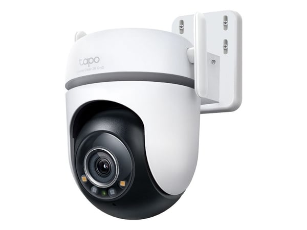 TP-Link Tapo TC42, IP-turvakamera, Sisätila ja ulkotila, Langallinen & langaton, Amazon Alexa & Google Assistant, Katto/Seinä/Tanko, musta, Valkoinen