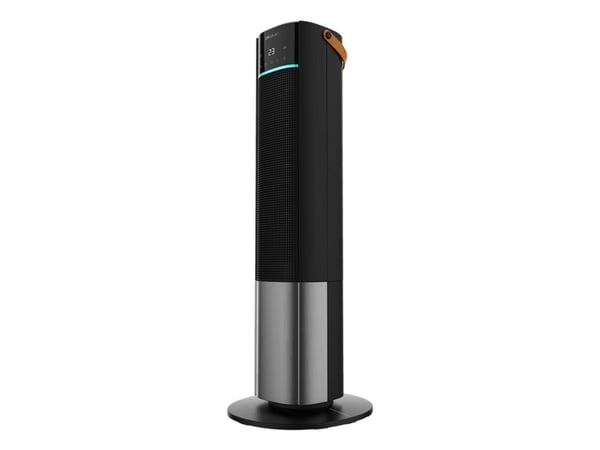 Cecotec 08280, Viftedrevet elektrisk romvarmer, Keramisk, Innendørs, Gulv, Sort, Berøringskontroll