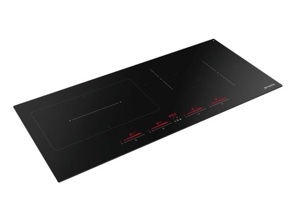 Faber SLIM 94 KL, Svart, Inbyggnad, 90 cm, Zon induktionshäll, Glas, 4 zon(er)