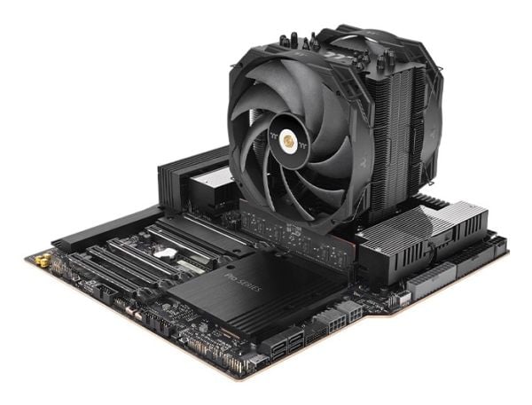 Thermaltake WAir, Luftkjøler, 14 cm, 500 RPM, 1500 RPM, Sort